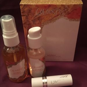 Colour pop amber crystal collection bundle